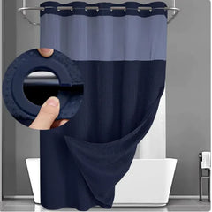 Double-Layer Shower Curtain Set