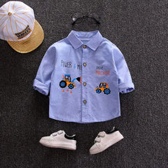 Pure Cotton Thin Spring and Autumn Kids' Clothing