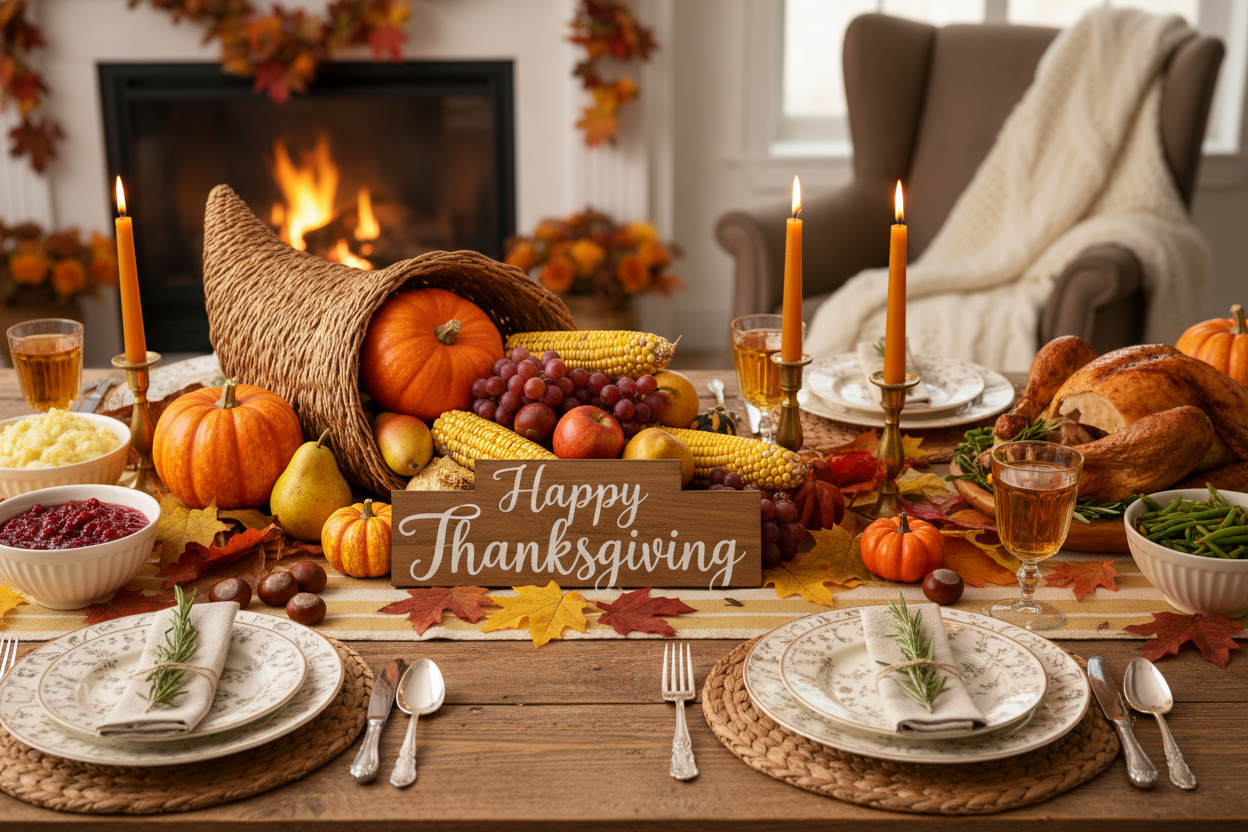 something with happy thanksgiving