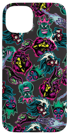 iPhone 15 Plus Disney Villains Evil Neon Print Case