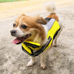 Inflatable Pet Life Jacket for Safe Swimming Dogs
