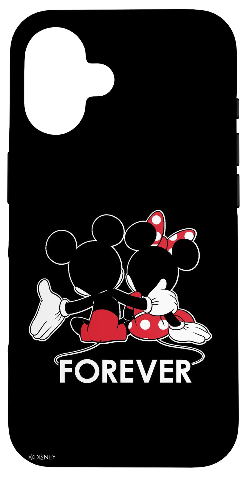 iPhone 16 Disney Mickey and Minnie Mouse Silhouettes Forever Case